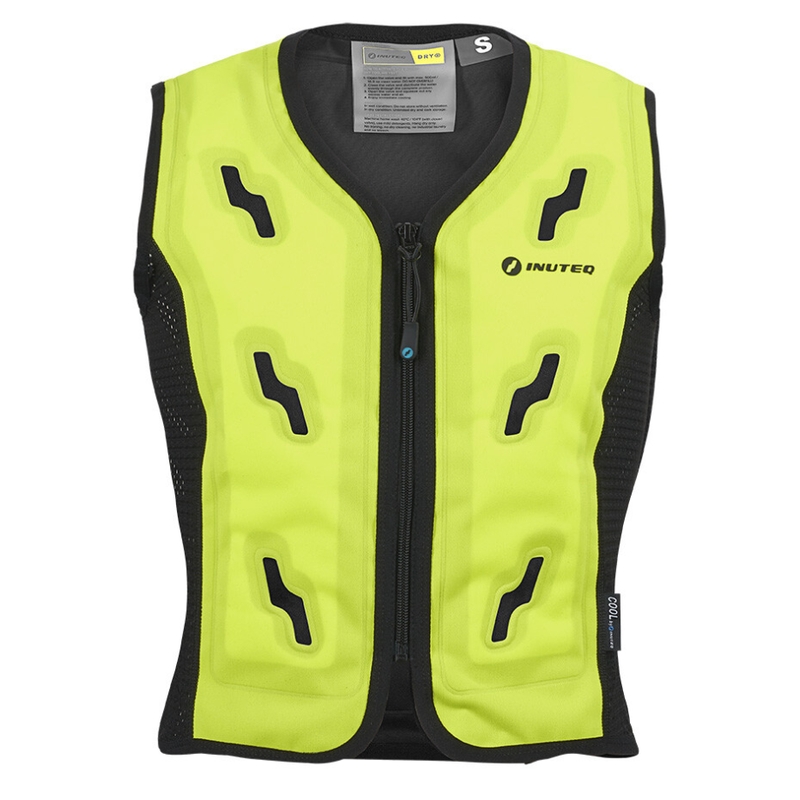 "Inuteq Bodycool Smart-X" fluo geltonos spalvos vėsinimo liemenė