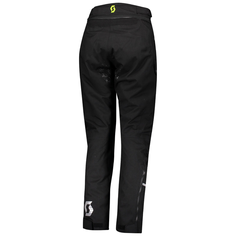 SCOTT Voyager Dryo Moteriškos motociklininko kelnės Black išpardavimas