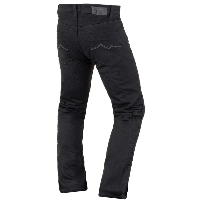SCOTT Denim Stretch motociklininko džinsai Black