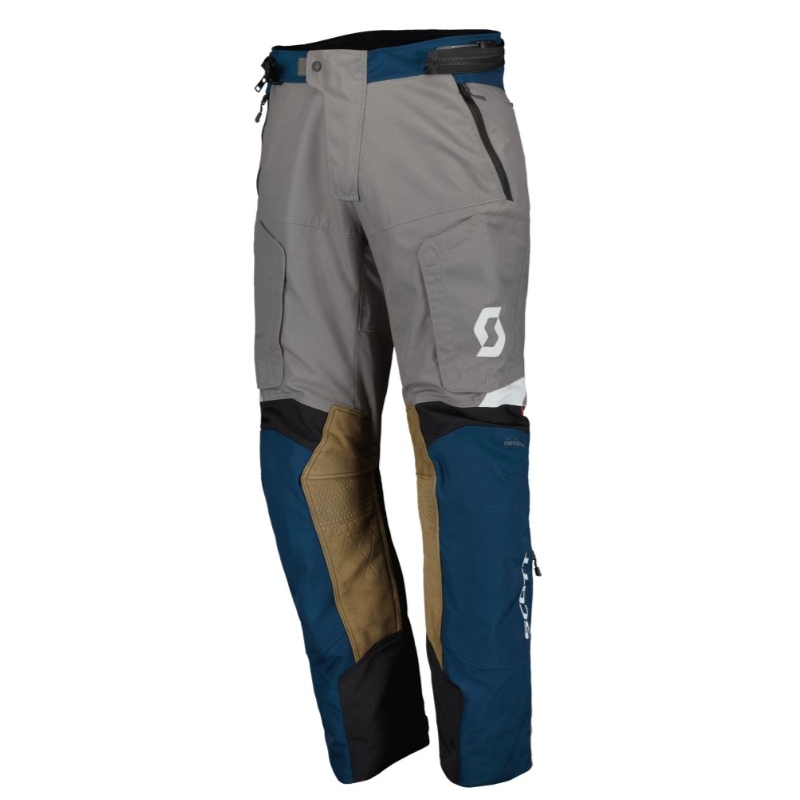 Kelnės motociklui SCOTT Dualraid Dryo blue-grey išpardavimas