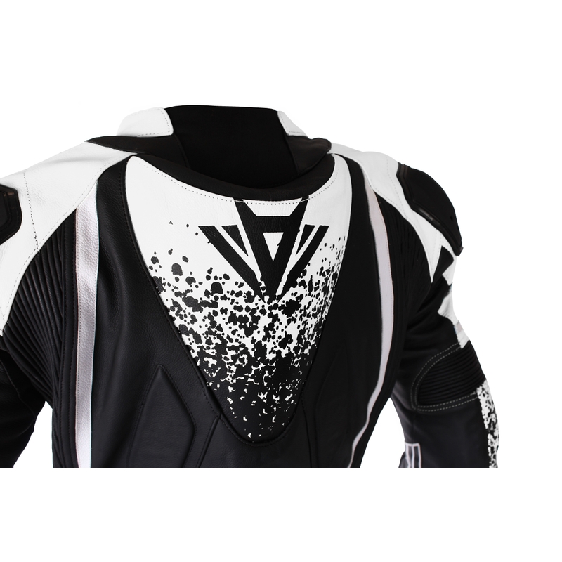 RSA GT2 juodai baltas motociklininko kombinezonas išpardavimas