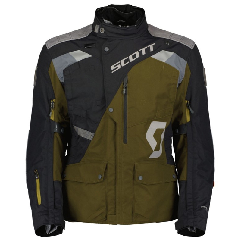 Motociklininko striukė SCOTT Dualraid Dryo brown-black
