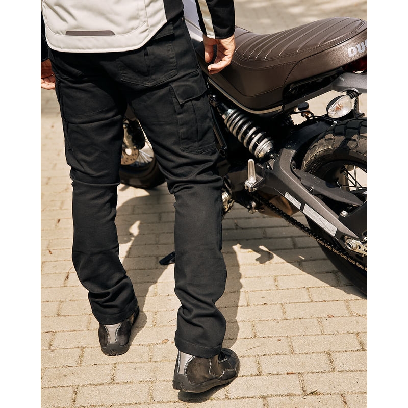 Ozone Shadow II Black Motociklininko džinsai išpardavimas
