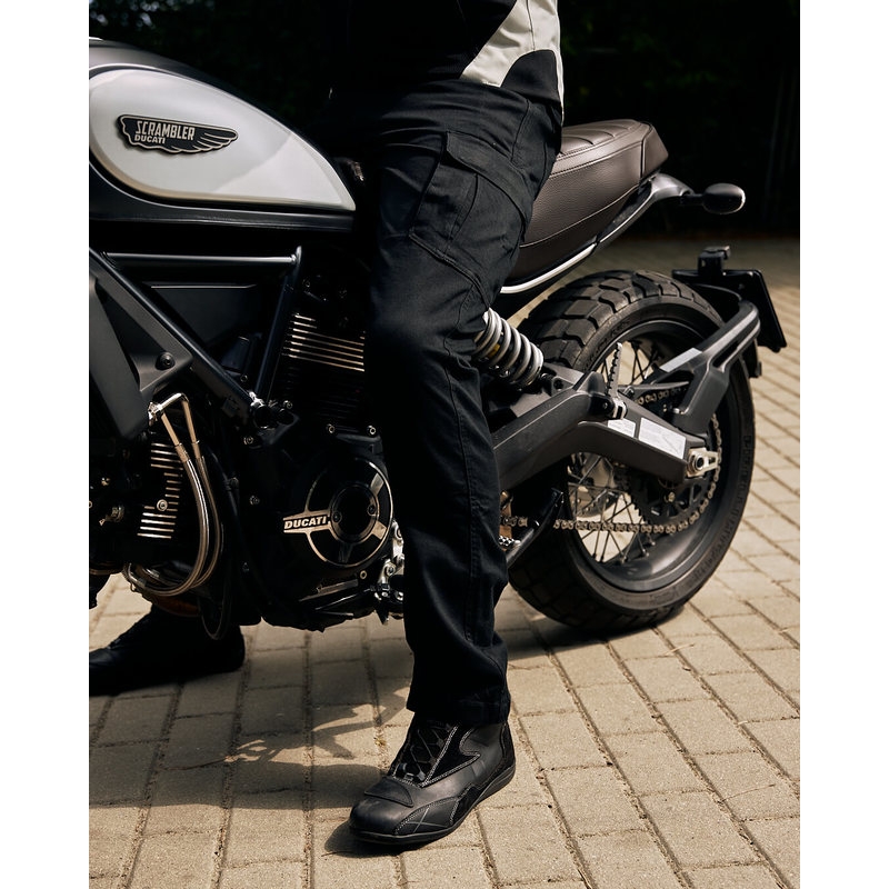 Ozone Shadow II Black Motociklininko džinsai išpardavimas