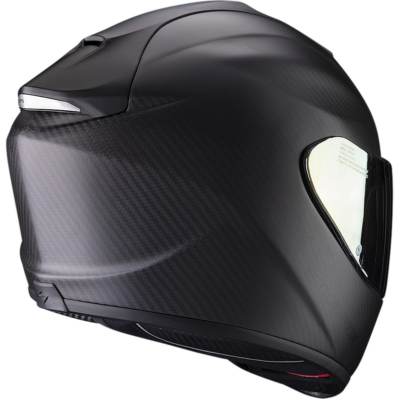 Integruotas šalmas Scorpion EXO-1400 EVO Carbon Air Solid black matt
