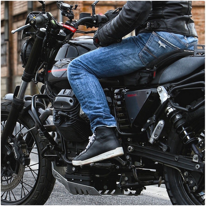 Stylmartin Core juodai balti motociklininko batai