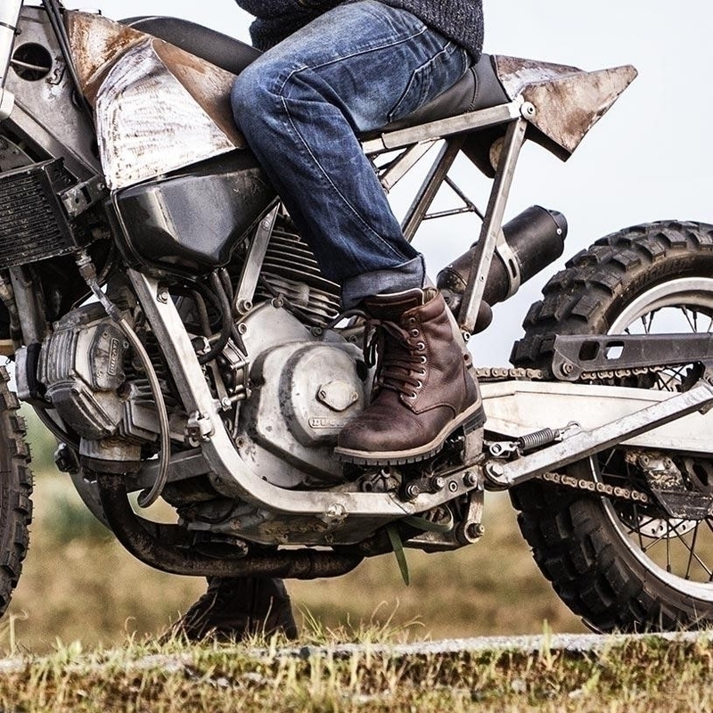 Motociklininko batai Stylmartin Ace rudi