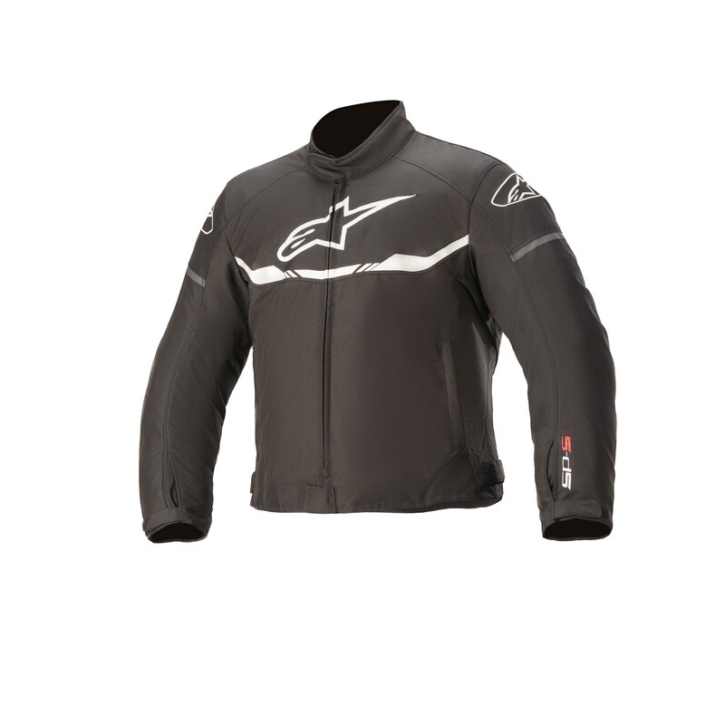 "Alpinestars T-SP S" neperšlampama vaikiška motociklininko striukė juoda ir balta išpardavimas