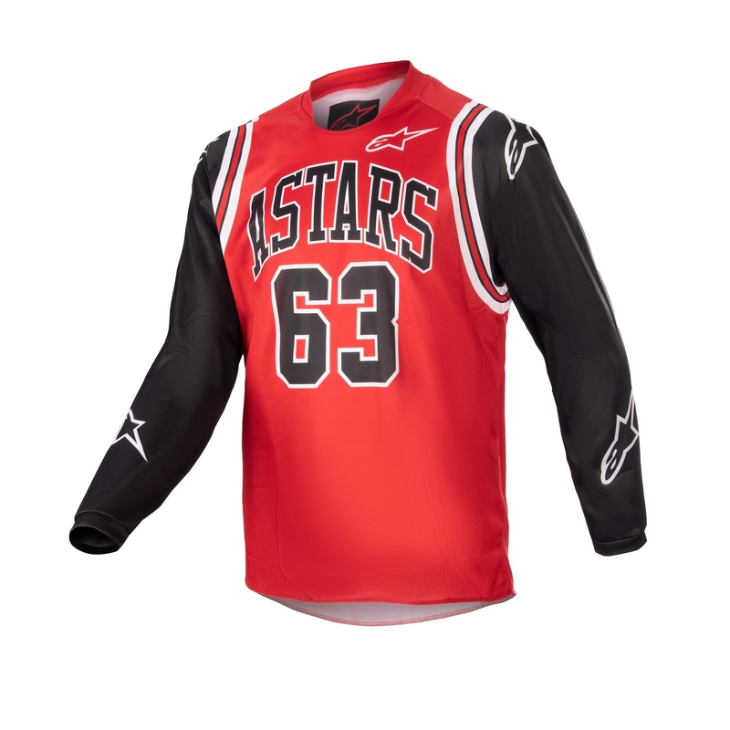 Dětský motokrosový dres Alpinestars Racer Acumen limitovaná edice červeno-černo-bílý