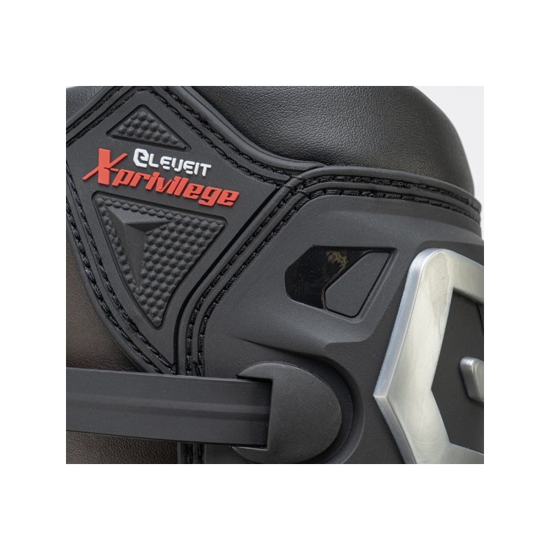Eleveit X PRIVILEGE WP ENDURO juodai rudi motociklininko batai