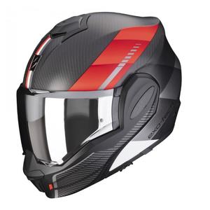 Scorpion EXO-TECH EVO Carbon Genus juoda-raudona matinė