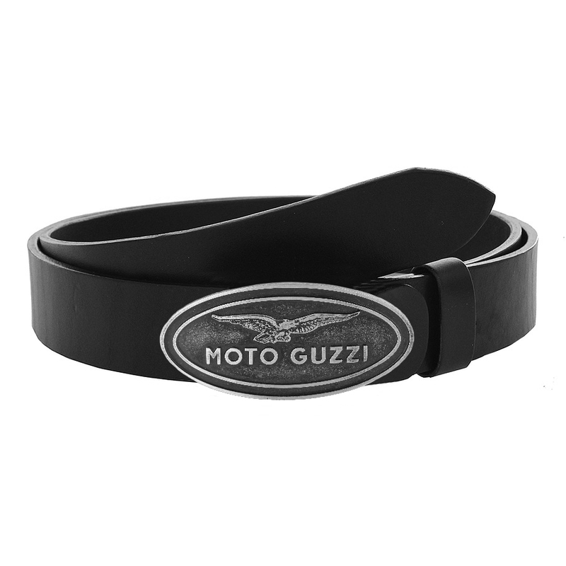 Odinis moto diržas su "Moto Guzzi" sagtimi