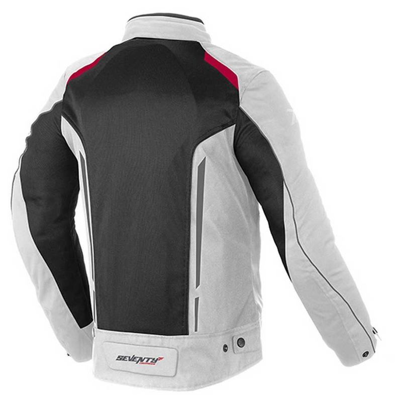 Motociklininko striukė SEVENTY DEGREES SD-JT32 black-grey-red
