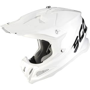 Motokroso šalmas Scorpion VX-22 Air Solid white