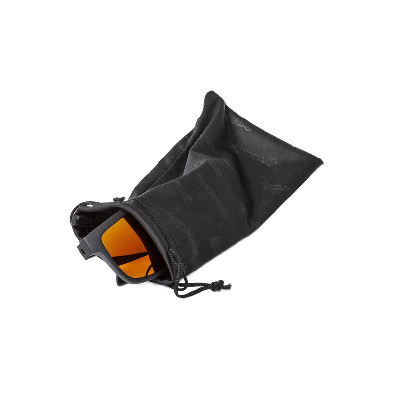 "Meatfly Memphis" juodi ir oranžiniai akiniai nuo saulės