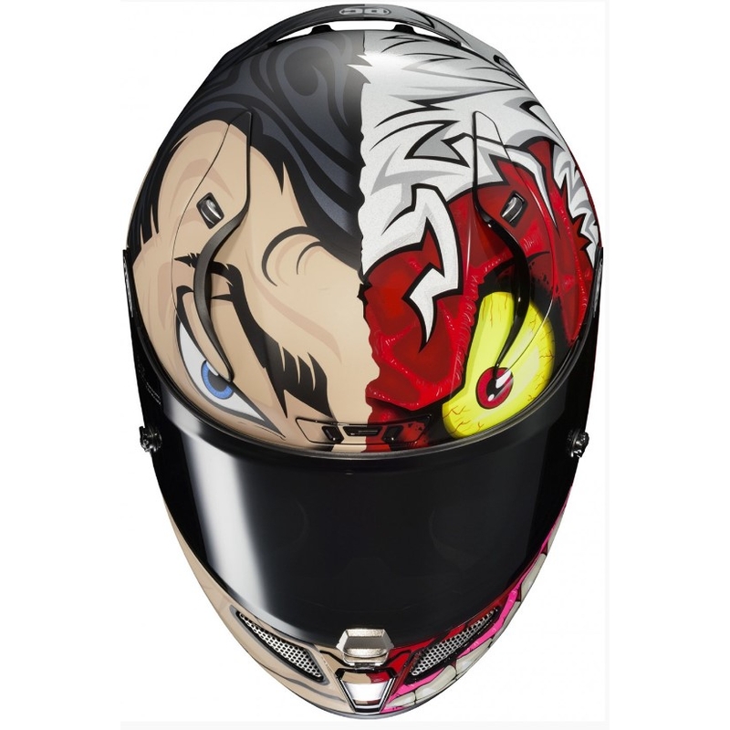 Integrální přilba na motorku HJC RPHA 11 TWO FACE DC COMICS MC1SF multicolor