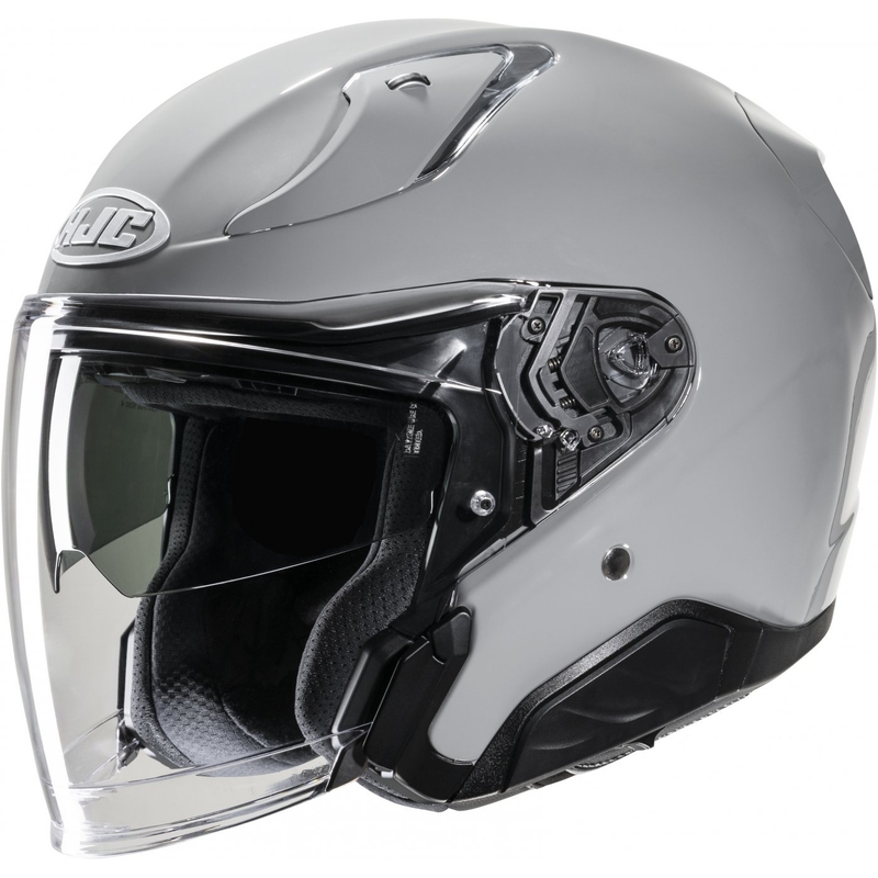 Atviras motociklininko šalmas HJC RPHA 31 Solid n. pilka