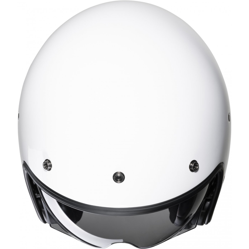 Atviras motociklininko šalmas HJC V31 Solid white