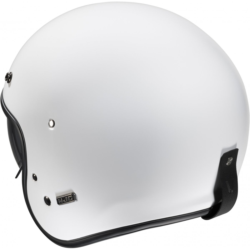 Atviras motociklininko šalmas HJC V31 Solid white