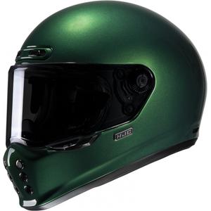 Integruotas motociklininko šalmas HJC V10 Solid green