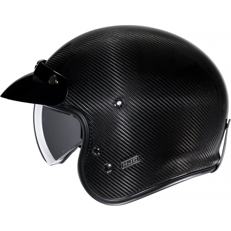 HJC V31 Carbon Open šalmas juodas