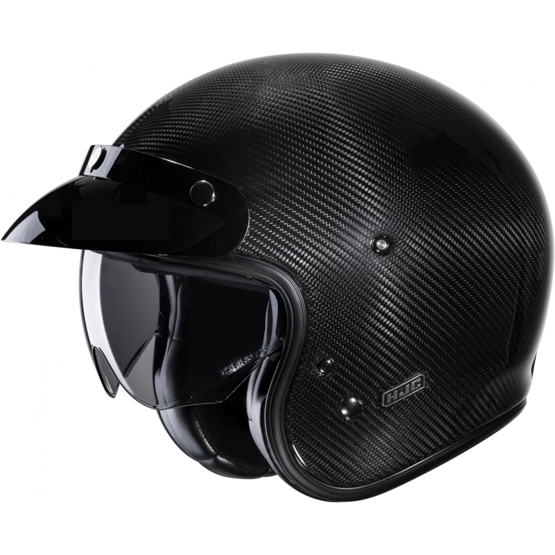 HJC V31 Carbon Open šalmas juodas