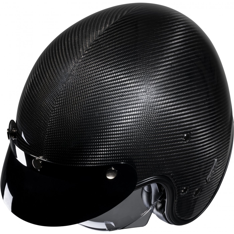 HJC V31 Carbon Open šalmas juodas