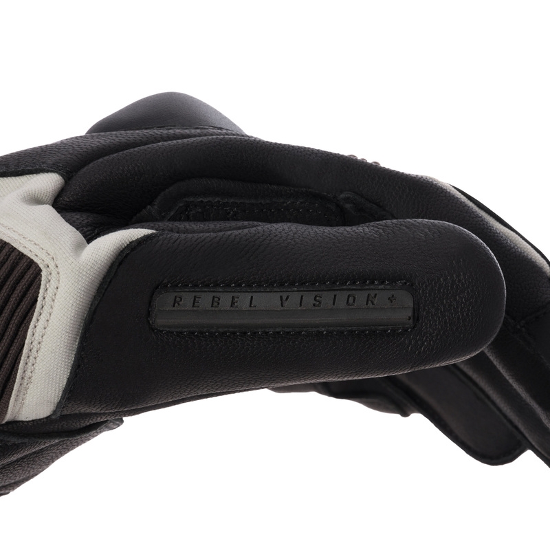Motociklininko pirštinės Rebelhorn Range black-grey