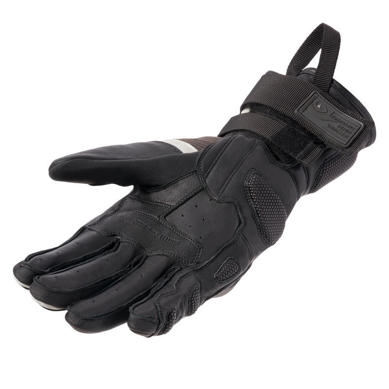 Motociklininko pirštinės Rebelhorn Range black-grey