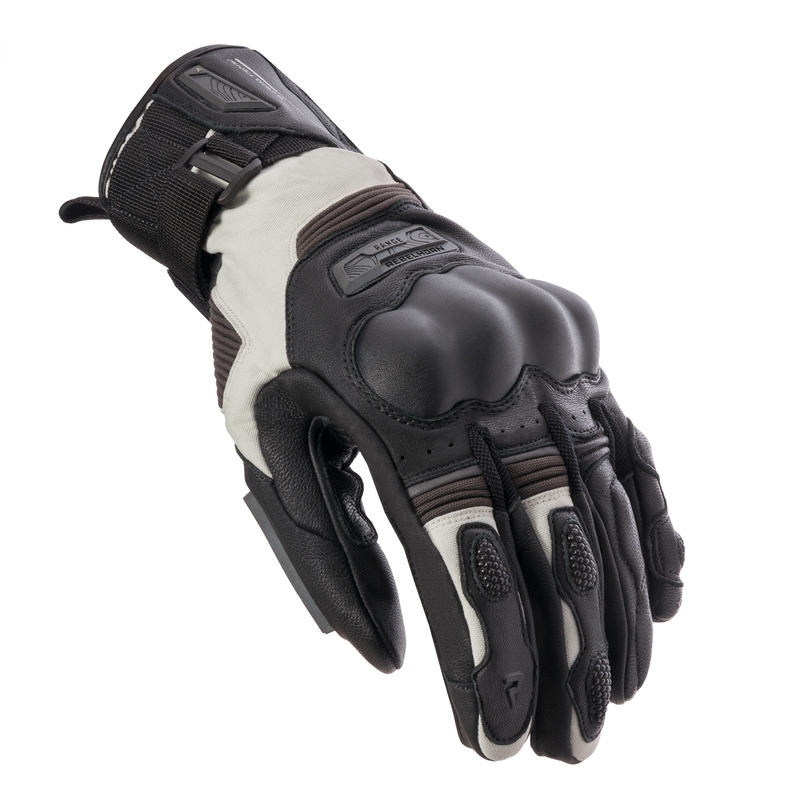 Motociklininko pirštinės Rebelhorn Range black-grey
