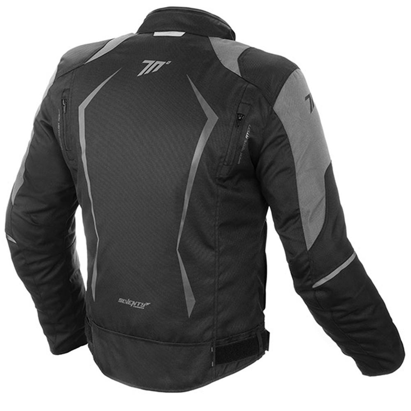 Motociklininko striukė SEVENTY DEGREES SD-JR47 black-grey
