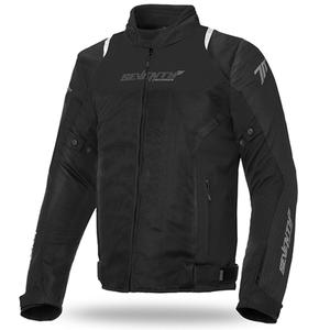 Motociklininko striukė SEVENTY DEGREES SD-JR48 juoda išpardavimas