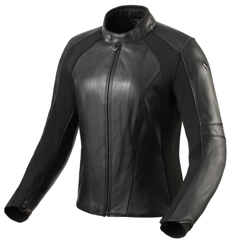 Moteriška Revit Maci Black motociklininko striukė išpardavimas