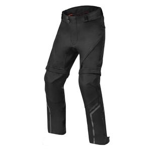 Vaikiškos motociklininko kelnės Ozone Union Junior juodos spalvos