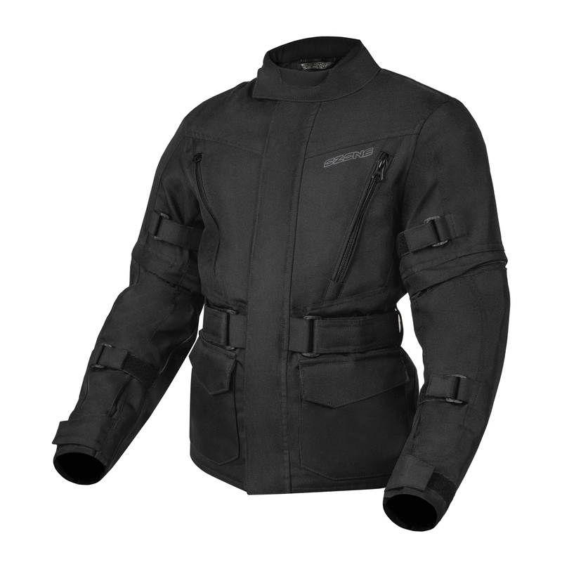 Vaikiška motociklininko striukė Ozone Sahara black