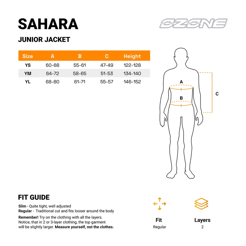 Vaikiška motociklininko striukė Ozone Sahara black