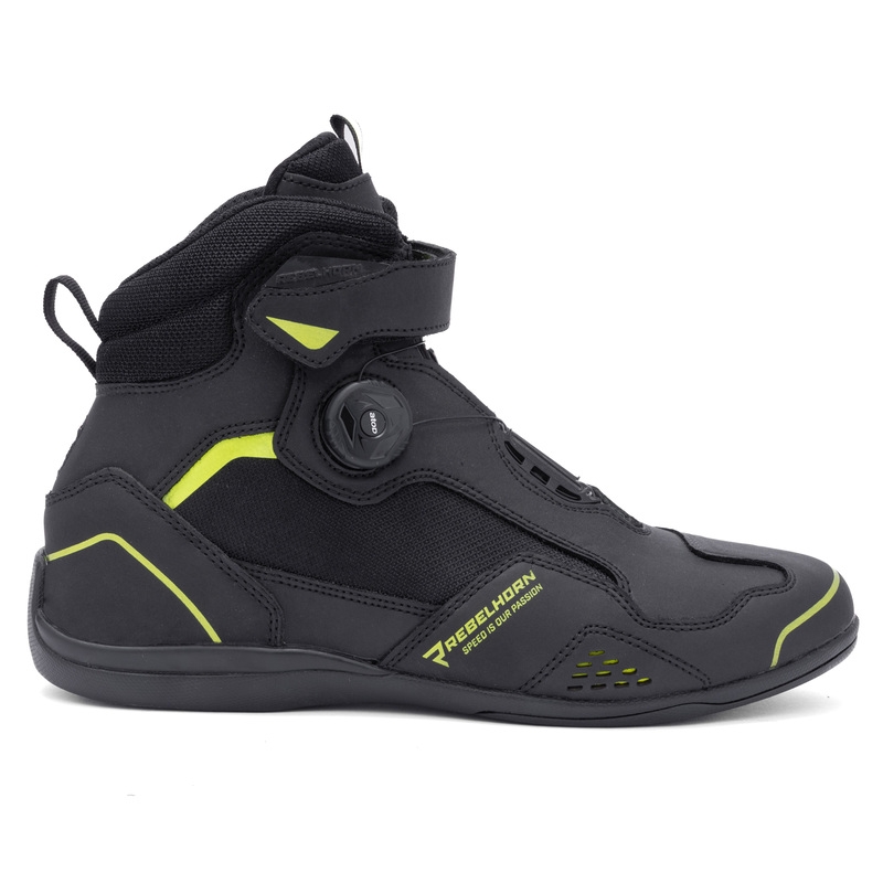 Motociklininko batai Rebelhorn Spark II black-fluo yellow