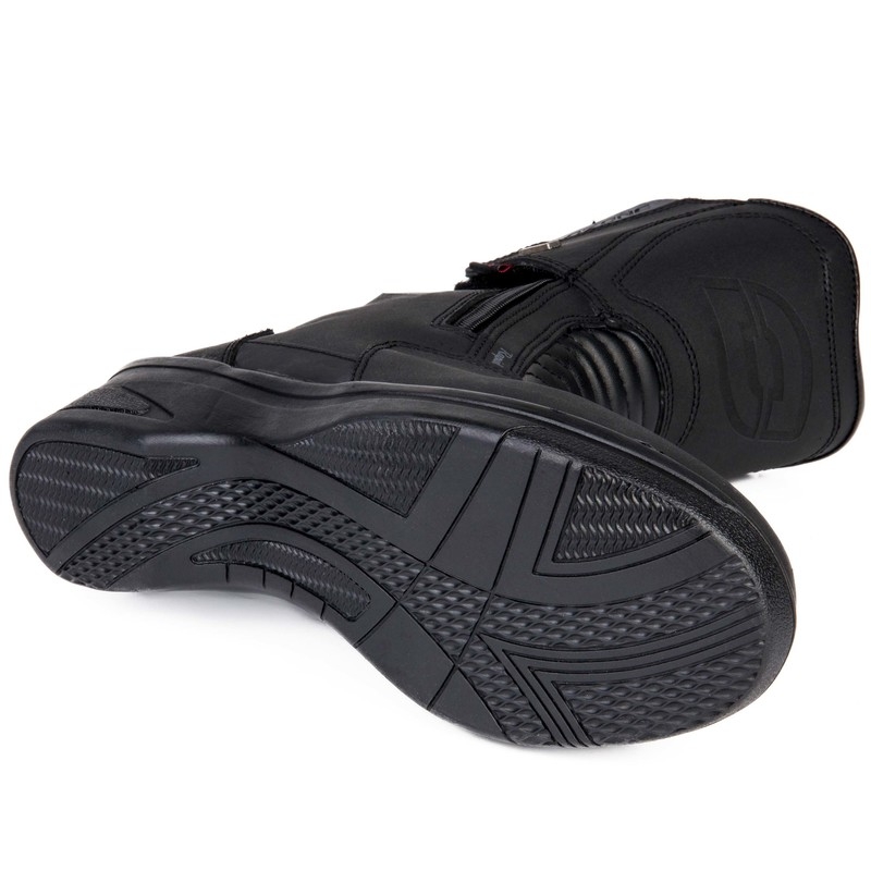Moteriški Ozone Rapid Black Matte motociklininko batai