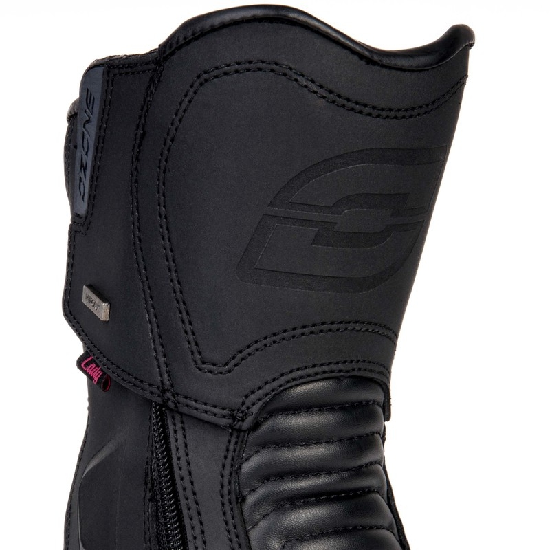 Moteriški Ozone Rapid Black Matte motociklininko batai