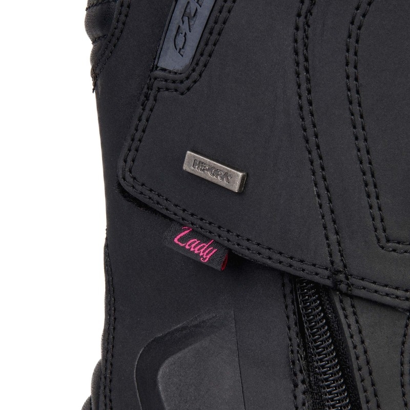 Moteriški Ozone Rapid Black Matte motociklininko batai
