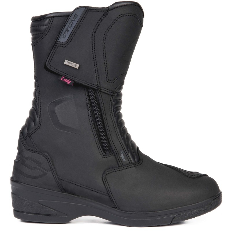 Moteriški Ozone Rapid Black Matte motociklininko batai