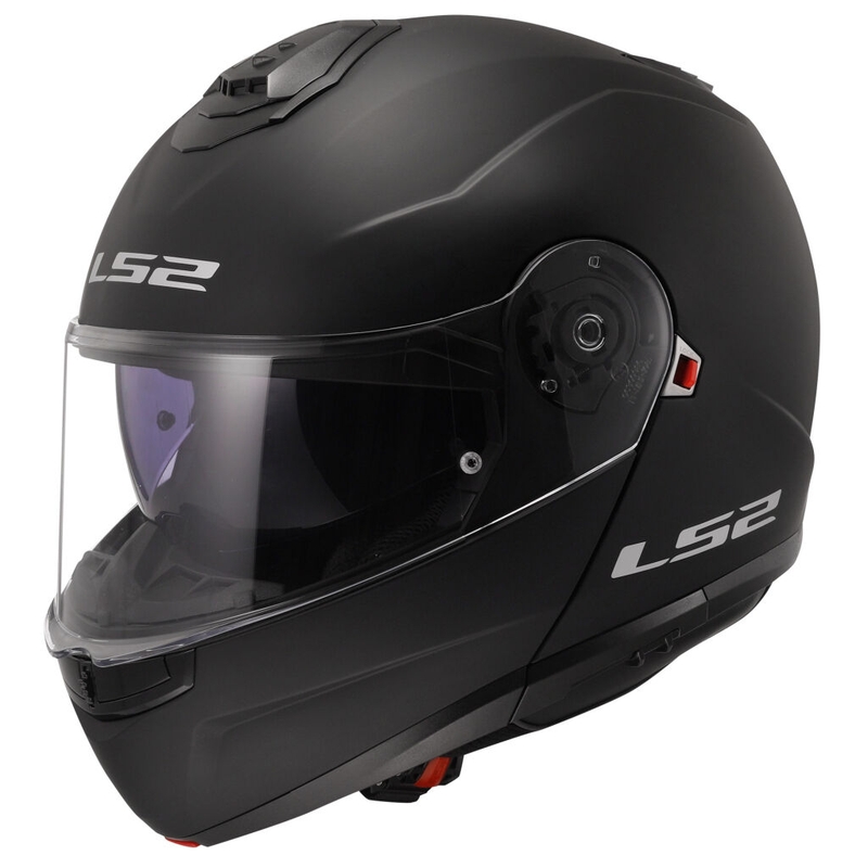 Atverčiamas šalmas LS2 FF908 Strobe II juodas matinis