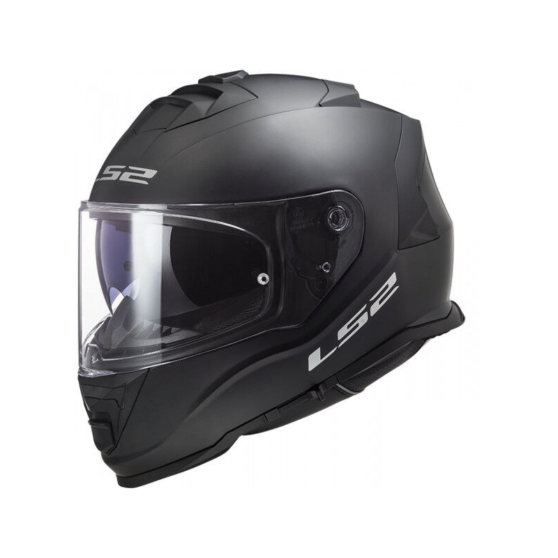 LS2 FF800 Storm II Solid Matte Black Integral Motociklininko šalmas