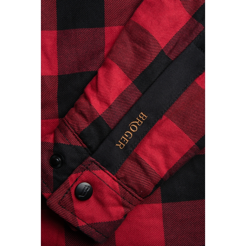 Moteriški motociklininko marškinėliai BROGER Alaska black-red išpardavimas