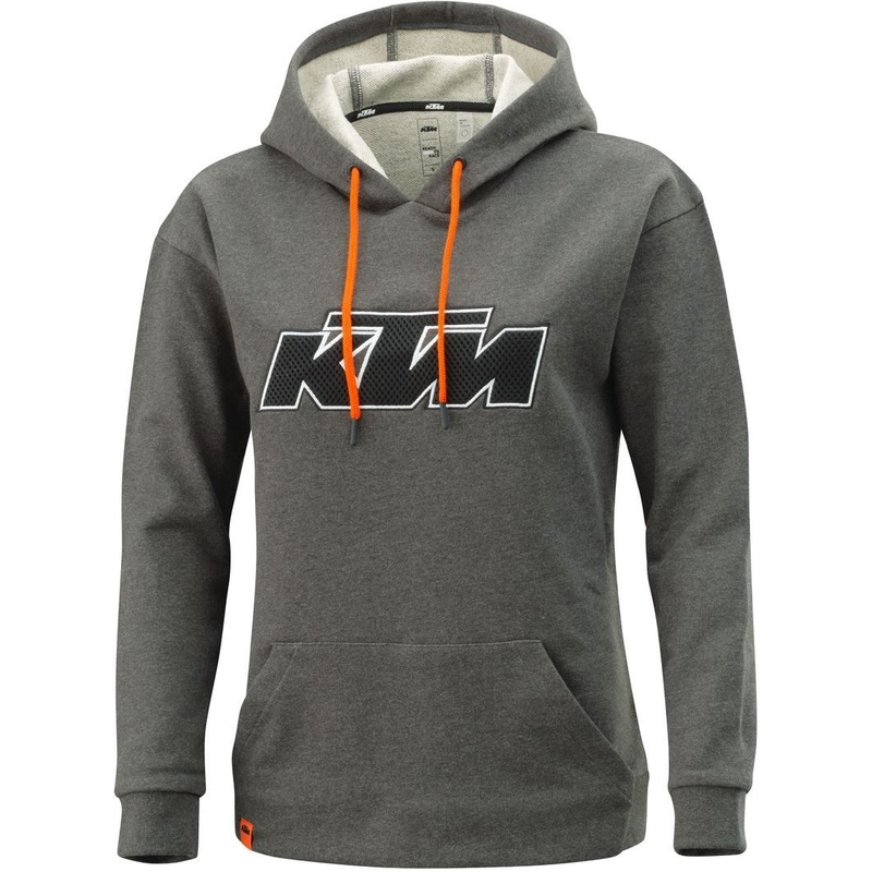 Dámská mikina KTM Patch Hoodie šedá výprodej
