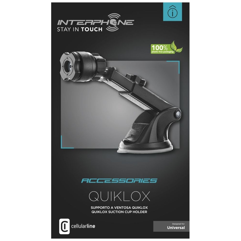 QUIKLOX "Interphone" rankena su siurbtuku