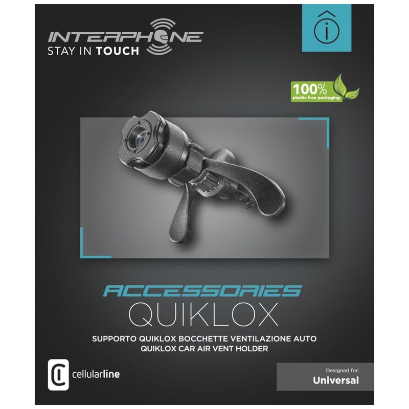 "Interphone QUIKLOX" ventiliacijos angos laikiklis