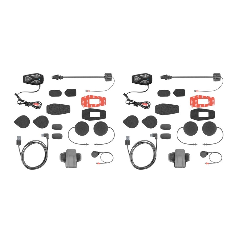 "Bluetooth" ausinės "Interphone U-COM3 Twin Pack