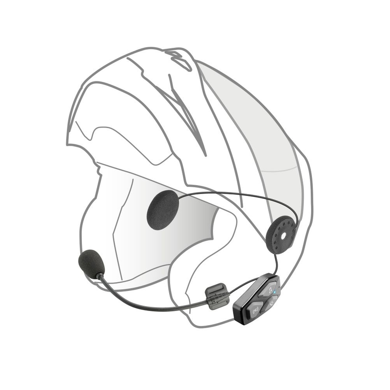 "Bluetooth" ausinės "Interphone U-COM3 Twin Pack