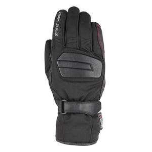 "Street Racer Monzoon" juodos motociklininko pirštinės